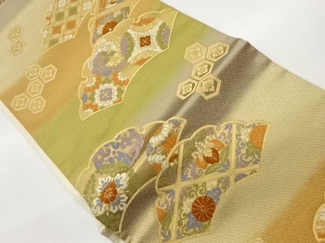 JAPANESE FUKURO OBI / WOVEN SNOWFLAKE